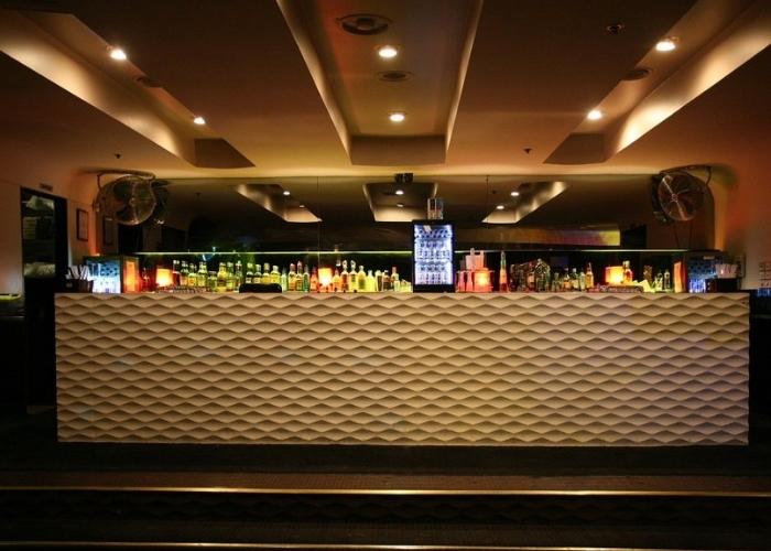 Khokolat Bar in Melbourne featuring Honeycomb 3D Walls